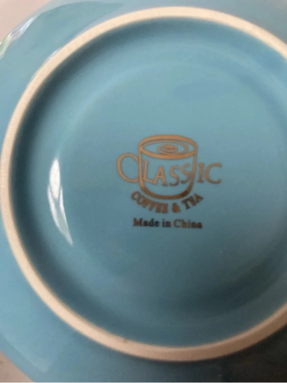 Classic Multicolor Pastel Espresso Cup and Saucer Set with Gold Trim